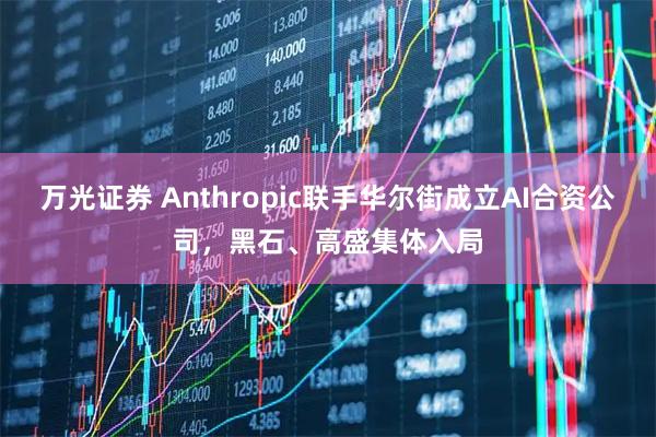 万光证券 Anthropic联手华尔街成立AI合资公司，黑石、高盛集体入局
